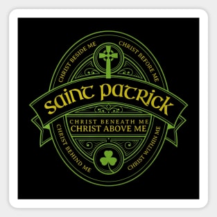 Saint Patricks Day Pray for Us St Patrick's Catholic Patty's Magnet